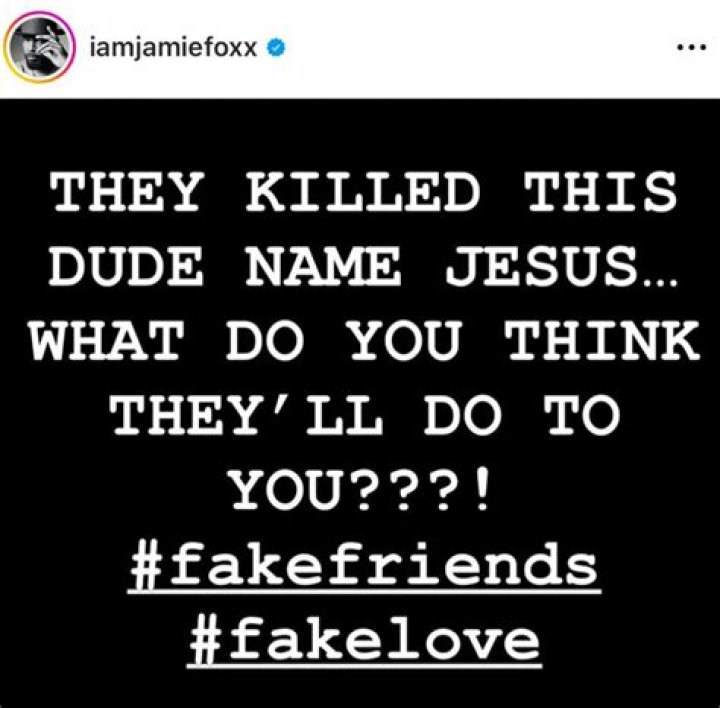 Jamie Foxx Apologizes For Anti-Semitic Post – Hollywood Life