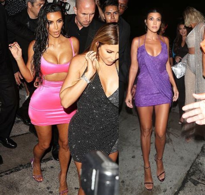 Kim & Kourtney Kardashian’s Sexiest Outfits For Dinners & Clubbing – Hollywood Life